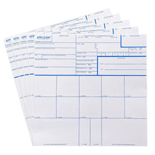 Load image into Gallery viewer, FD-258 Fingerprint Cards with No ORI